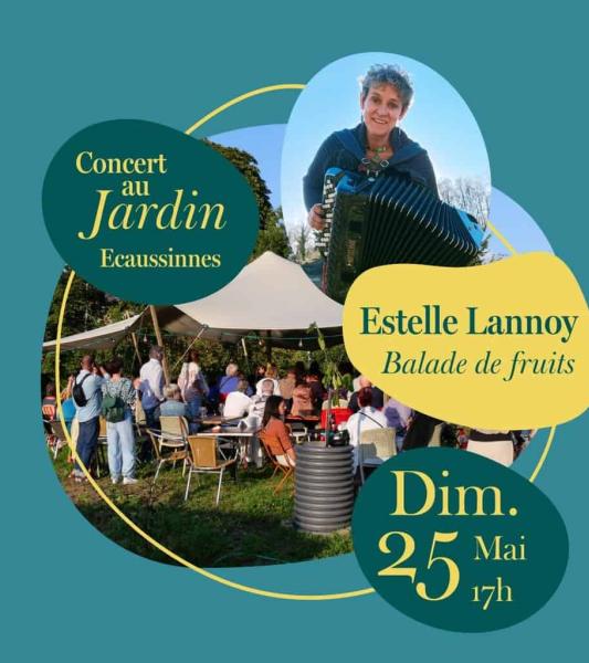 Concert au jardin - Estelle Lannoy  à Ecaussinnes 