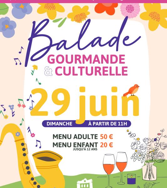 Balade gourmande et culturelle 