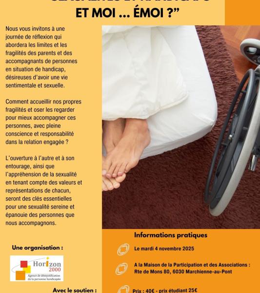 colloque "Sexualités et handicaps et moi ... émoi ?"