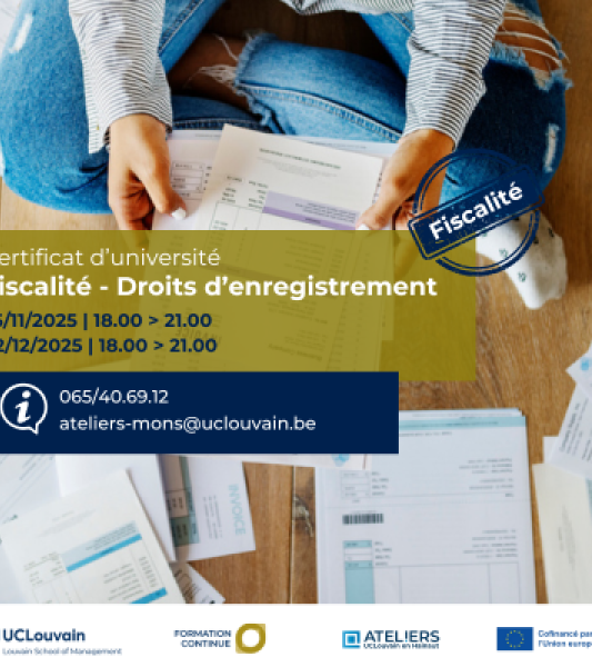 Fiscalité - Droits d'enregistrement 