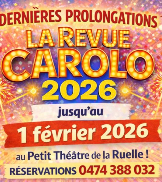2ème prolongation pour la Revue Carolo 2026