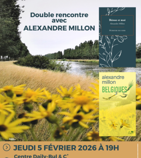 Double rencontre avec Alexandre Millon