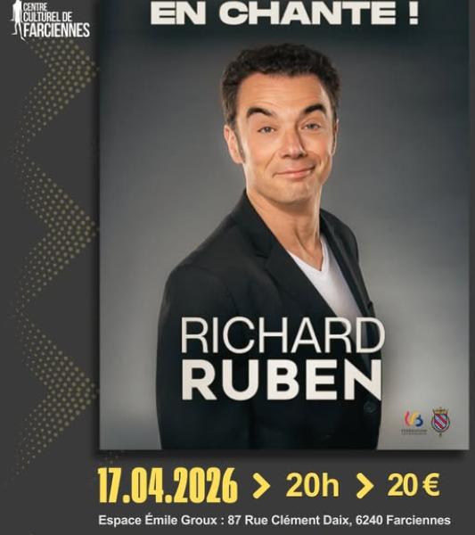 RICHARD RUBEN : EN CHANTÉ !