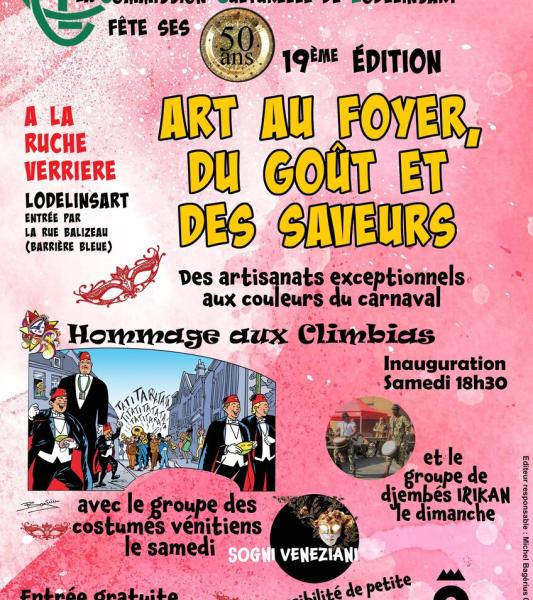 19° édition de l'Art au Foyer, du Goût et des Saveurs 