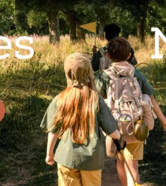 Stage d' automne 2026:  Et si les enfants passaient la semaine dehors ?