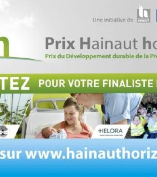 Le Prix Hainaut horizons revient avec trois finalistes qui rencontrent dans leur gestion et leur travail quotidiens, les quatre piliers de développement durable, à savoir : le social, l’économie, la participation citoyenne et l’environnemental. 