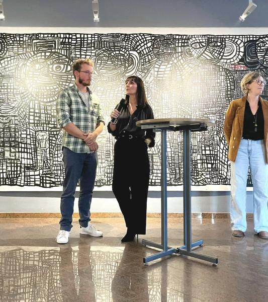 La Maison du Hainaut à Charleroi propose un effet de « Parallaxe » entre Régine Riou et Thomas Aubrée.