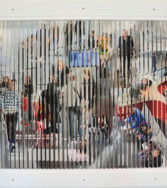 Francesca Scarito et Dominique Gastout, Dé_marches, 2015, impression à jet d’encre pigmentaire 9 couleurs (K3) sur papier Hahnemûhle 100% cotton   Copyright F. Scarito