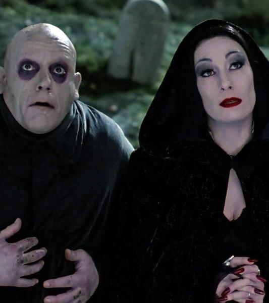 mortitia addams et son beau-frère