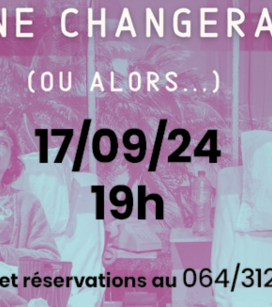 ça ne changera rien