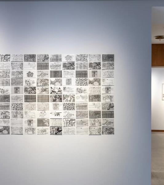 © des quatre dernières photos de cette publication (prises de vue de l'exposition et des oeuvres) : Marie Noëlle Dailly