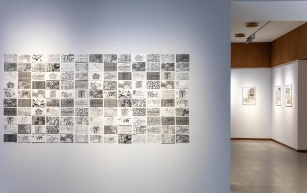 © des quatre dernières photos de cette publication (prises de vue de l'exposition et des oeuvres) : Marie Noëlle Dailly