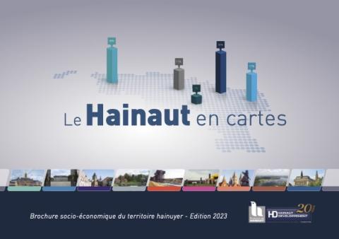 Le Hainaut en carte - Brochure socio-économique du territoire hainuyer - Edition 2023