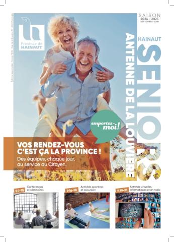 Hainaut Seniors La Louvière - Activités 2024 / 2025