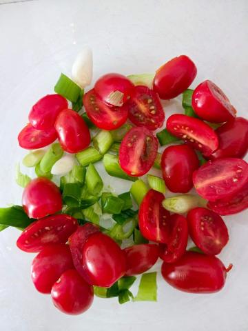 salade de tomates